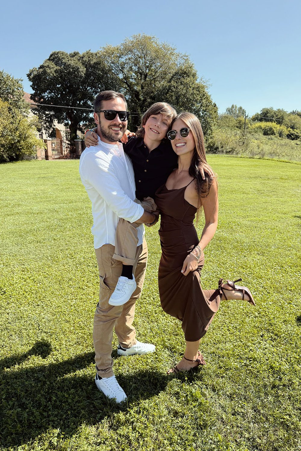 Alessandra, Simone e Lorenzo